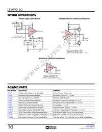 LT1990IS8-10#TRPBF Datasheet Page 16