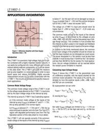 LT1997HDF-1#TRPBF Datasheet Page 16