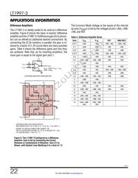 LT1997HDF-3#TRPBF Datasheet Page 22