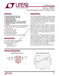 LT3009ESC8-5 Datasheet Cover