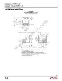 LT3020IDD Datasheet Page 14