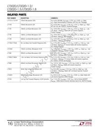 LT3020IDD Datasheet Page 16