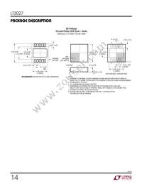 LT3027IDD Datasheet Page 14