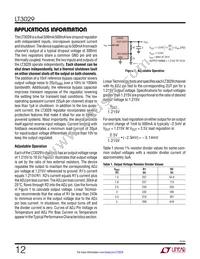 LT3029IDE Datasheet Page 12