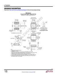 LT3029IDE Datasheet Page 18