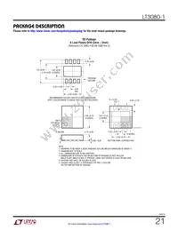 LT3080IDD-1 Datasheet Page 21