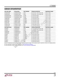 LT3080IST Datasheet Page 3