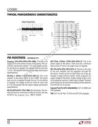 LT3080IST Datasheet Page 8