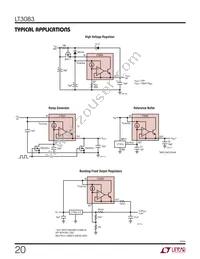 LT3083MPDF Datasheet Page 20