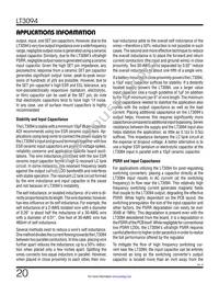 LT3094HMSE#TRPBF Datasheet Page 20