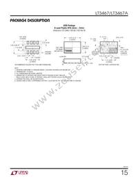 LT3467IDDB Datasheet Page 15