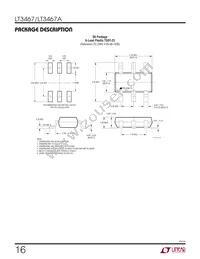 LT3467IDDB Datasheet Page 16