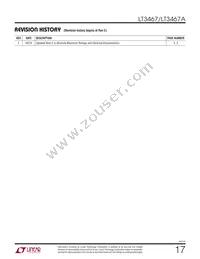 LT3467IDDB Datasheet Page 17