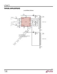 LT3471EDD Datasheet Page 14