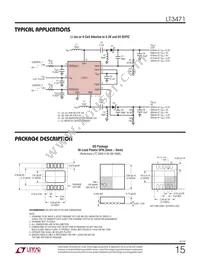 LT3471EDD Datasheet Page 15