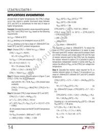 LT3478IFE-1 Datasheet Page 14