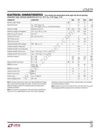 LT3479EDE Datasheet Page 3