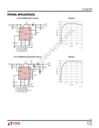 LT3479EDE Datasheet Page 13