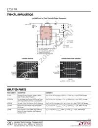 LT3479EDE Datasheet Page 20