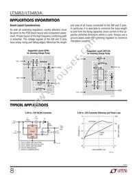 LT3483EDC Datasheet Page 8