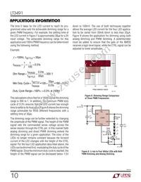 LT3491ESC8 Datasheet Page 10