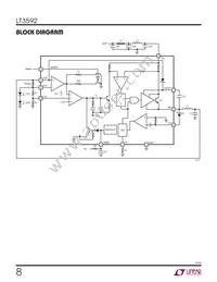 LT3592IDDB Datasheet Page 8