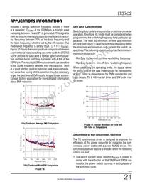 LT3762HFE#TRPBF Datasheet Page 21