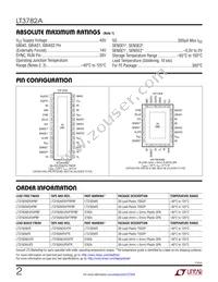 LT3782AIFE Datasheet Page 2