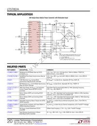 LT3782AIFE Datasheet Page 20