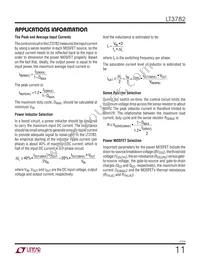 LT3782IFE Datasheet Page 11