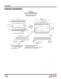 LT3782IFE Datasheet Page 18