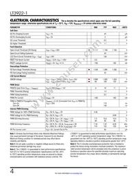 LT3922HUFD-1#TRPBF Datasheet Page 4