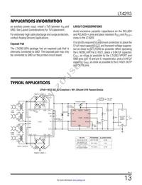 LT4293HMS#TRPBF Datasheet Page 13