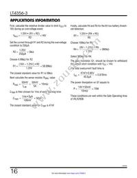 LT4356IDE-3#TRM Datasheet Page 16