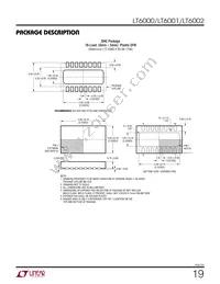 LT6000IDCB Datasheet Page 19