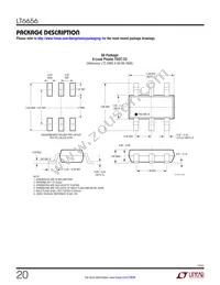 LT6656BILS8-1.25 Datasheet Page 20