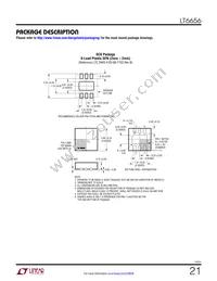 LT6656BILS8-1.25 Datasheet Page 21