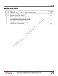 LT6656BILS8-1.25 Datasheet Page 23