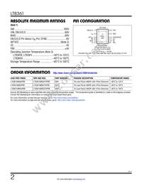 LT8361HMSE#TRPBF Datasheet Page 2