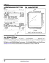 LT8550IUKG#TRPBF Datasheet Page 2