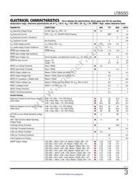 LT8550IUKG#TRPBF Datasheet Page 3