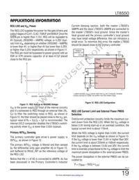 LT8550IUKG#TRPBF Datasheet Page 19