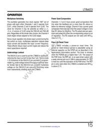 LT8603IUJ#TRPBF Datasheet Page 15