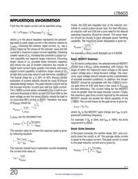 LT8603IUJ#TRPBF Datasheet Page 20