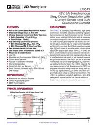 LT8613IUDE#TRPBF Datasheet Cover