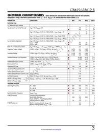 LT8619IMSE-5#TRPBF Datasheet Page 3