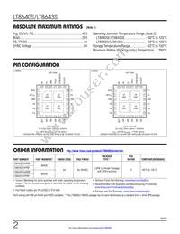 LT8643SIV#PBF Datasheet Page 2