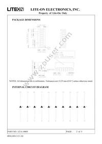 LTA-1000Y Datasheet Page 2