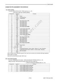 LTA057A344F Datasheet Page 7