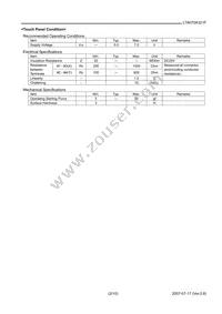 LTA070A321F Datasheet Page 2